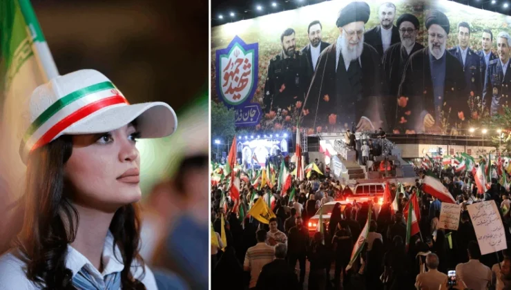 İnkılap Meydanı doldu taştı: İran’ın başşehri Tahran’da binlerce kişi, ABD ve İsrail’i protesto etti
