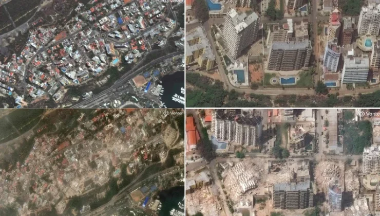 Venezuela’daki ikili zelzelenin ağır yıkımı uydu imgelerine yansıdı