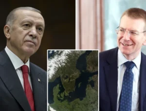 Cumhurbaşkanı Erdoğan Letonyalı mevkidaşı Rinkevics ile görüştü: Savunma sanayiinde iş birliği vurgusu