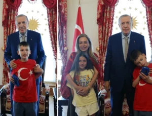 Güzelliğin küçük elçisi: Cumhurbaşkanı Erdoğan Joshua Harris’i kabul etti
