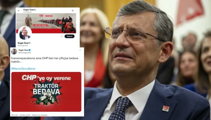 Özgür Özel’in profilinde dikkat çeken ayrıntı: ‘Bedava traktör’ fiyaskosu akıllara geldi