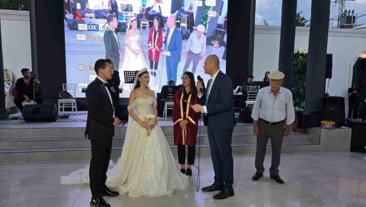 Şehit kızı mutluluğa ‘evet’ dedi